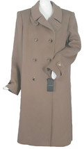 NEW $5975 Giorgio Armani Overcoat!  12 e 46  *Gorgeous Taupe*  100% Cashmere - £1,801.21 GBP