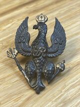 Vintage Kings Royal Hussars Cap Badge military Militaria KG JD - $24.75
