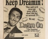 Dream On Vintage Tv Series Tv Guide Print Ad Brian Benben TPA8 - £4.76 GBP