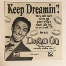 Dream On Vintage Tv Series Tv Guide Print Ad Brian Benben TPA8 - £4.74 GBP