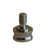 Solid Nickel Lamp Harp Nozzle Reducer (Converts 1/8&quot;IP to 1/4&quot;-27) - £8.00 GBP