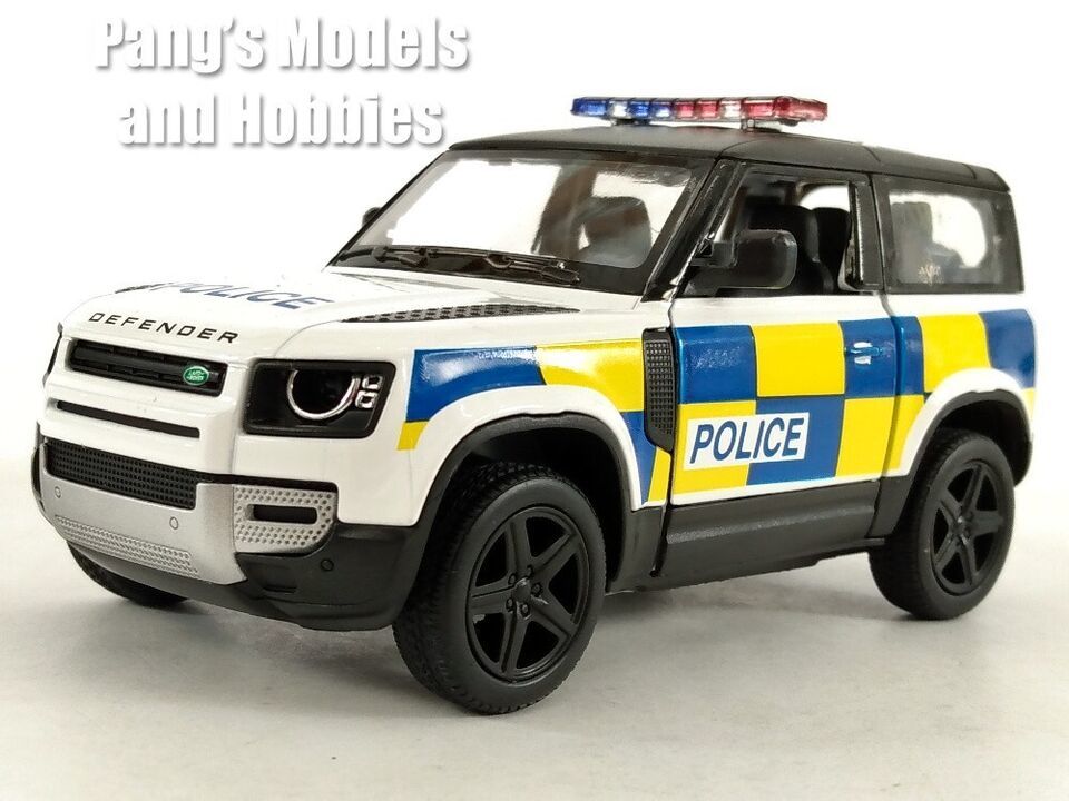 5 Inch 2020 Land Rover Defender 90 Police 1/36 Scale Diecast Model - $14.84