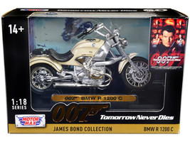 BMW R 1200 C Motorcycle Cream James Bond 007 &quot;Tomorrow Never Dies&quot; (1997) Movie  - £21.54 GBP