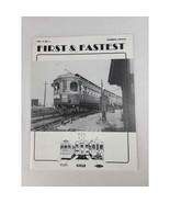 First and Fastest Magazine - Shore Line Interurban Historical Society Vo... - $13.46