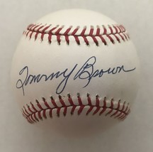 Tommy Brown Signed Autographed Official National League (ONL) Baseball - COA - £39.95 GBP