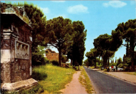 Postcard Italy, Rome Appian Way Military Road for the Eastern Conquest - £4.71 GBP