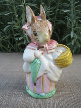 MINT Vintage Royal Albert~Mrs. Rabbit~Beatrix Potter~England~4&quot;Tall~Collectible - £34.50 GBP