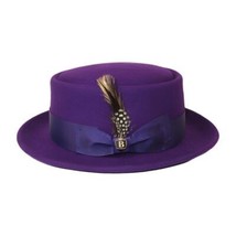 Mens Bruno Capelo Dress Hat Australian Wool Crushable Pork Pie Jazz PP11... - $748.86 MXN