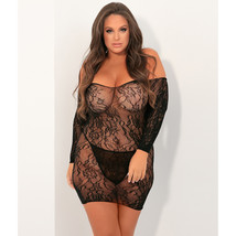 Rene Rofe Seductive Lace Dress Black XL/2XL - £33.18 GBP