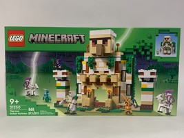 LEGO Minecraft 21250 The Iron Golem Fortress Building Set NEW - £119.59 GBP