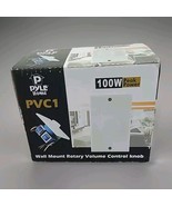 Pyle Wall Mount Volume Control 100W Rotary In-Wall Speaker Knob PVC1 NEW... - $41.96 CAD