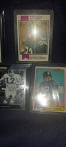 5 1973 Rare Topps HARRIS/ Bradshaw Steeler Trading CARDS/ WI/COLLEGE &amp; Mvp Cards - £34.39 GBP