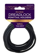 DONNA Dreadlock Ponytail Holders, Extra Comport More Stretch, Hair Ties ... - £7.83 GBP
