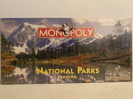 MONOPOLY NATIONAL PARKS EDITION BOARD GAME - NEW SEALED 2001 - £77.89 GBP