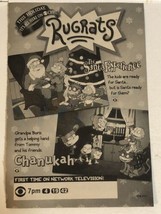 Rugrats The Santa Experience TV guide Print Ad Tpa3 - £4.57 GBP