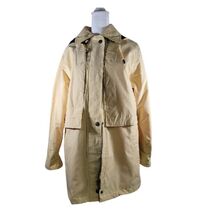 London Fog Limited Edition Womens Coat Jacket Yellow Removeable Hood XS - $39.99