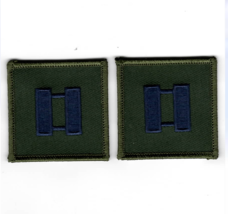 2&quot; Air Force Army O-3 Rank Embroidered Patch - £29.90 GBP