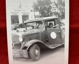 1950s VTG CONOCO Kearney NE Gas Service Station Attendant Classic Car Photo - $11.87