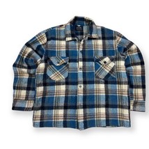 Vintage 70s Pioneer Sportswear Wool Blend Plaid Outdoor Shirt Jacket Canada - £38.93 GBP