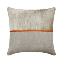 Cozy Cord Taupe - Taupe Corduroy &amp; Linen Throw Pillow Cover - $23.63+