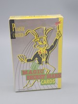 Magic Trick Cards Secret Mark Plastic Coated 1 New Deck - $4.14