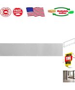 Satin Nickel Aluminum Kickplate for 36 In. Doors - Full Coverage &amp; Moder... - €61,79 EUR