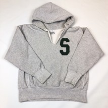 Vintage Skidmore College Cotton Exchange Heavyweight Hoodie Sweatshirt C... - $49.49