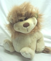 Vintage 24K Polar Puff Extra Soft Leo The Lion 10&quot; Plush Stuffed Animal Toy 1990 - £15.58 GBP