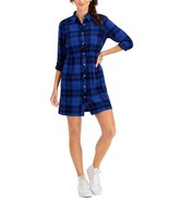 MSRP $60 Style &amp; Co Cotton Plaid Shirtdress Size XS - $11.19 CAD