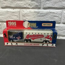 1995 Cleveland Indians Chief Wahoo Limited Edition Matchbox Semi In Box TYCO - $12.22