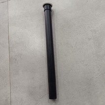 Yblalbllay Shower curtain rods Adjustable compact shower curtain rod - black - £19.66 GBP