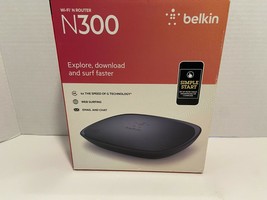 Belkin N300 XR Wi-Fi N Router, Simple Start Parental Lock - $8.42