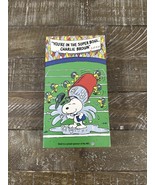 You’re In The Super Bowl Charlie Brown VHS - $220.46 MXN