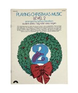 Easy Organ Christmas Music Songbook LeRoy Davidson Rudolf Silent Night - $13.06 CAD