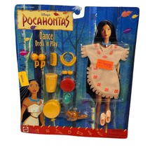 Disney Pocahontas Dance Dress n Play Doll Fashion Clothing Mattel 68452 - £15.48 GBP