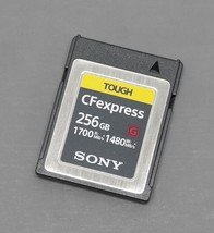 Sony CEBG256/J 256GB TOUGH G Series CFexpress Type B Memory Card image 2