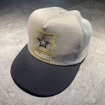 U.S. Army Vintage Embroidered Trucker Style Hat Made In West Virginia USA - £19.71 GBP