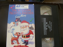 The Rudolph Frosty &amp; Friends Sing Along VHS Christmas Songs Fred Astaire - £7.83 GBP