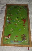VINTAGE POOSH-M-UP &quot;Big 5&quot; PINBALL BASEBALL TABLE GAME 1930s - £109.82 GBP