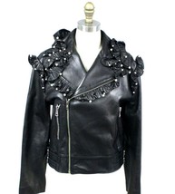 Authenticity Guarantee

RETRO Gucci Lamb Leather Biker Jacket Ruffles Pearls ... - $1,158.30