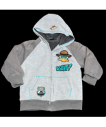 Disney Perry Phineas Ferb Zip Up Hoodie Sweatshirt Jacket Boys Sz 7 8 ? ... - £19.58 GBP