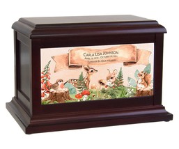 Baby Forest Animals - Child Memorial Urn - £119.86 GBP