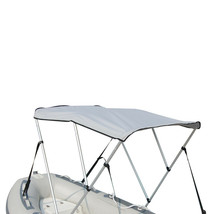 Portable Bimini Top Cover Canopy For Length 14 -16 ft Inflatable Boat (3 bow) image 2