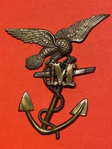 Usmc, M1820 Shako Cap Eagle On Cocked Anchor, Vintage - £152.71 GBP