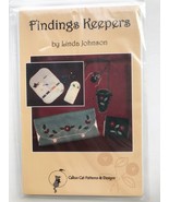 Findings Keepers PATTERN Sewing Accessories Needle Scissors Thimble Keeper - £7.77 GBP