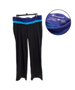 Champion Women’s XL Black Purple Teal Yoga Pants Double Dry Athletic Act... - $293.00 MXN