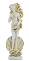 Statua scultura donna nuda Nascita della dea Afrodite Venere 8 pollici - $41.34