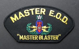 Master Blaster Eod Ordinance Disposal Embroidered Patch 5 X 3.25 Inches - £4.43 GBP