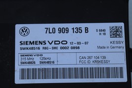  Volkswagen VW Kessy Keyless Entry Lock Control Module 7L0909135B Oem 5wk48516 image 2