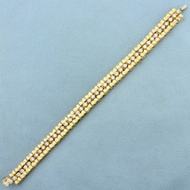 3ct TW Diamond Line Bracelet in 14K Yellow Gold - $3,390.00